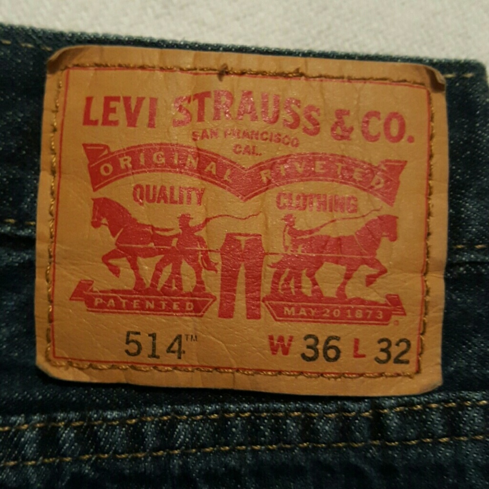 Levi's 514 36x32 - Picture 2 of 3